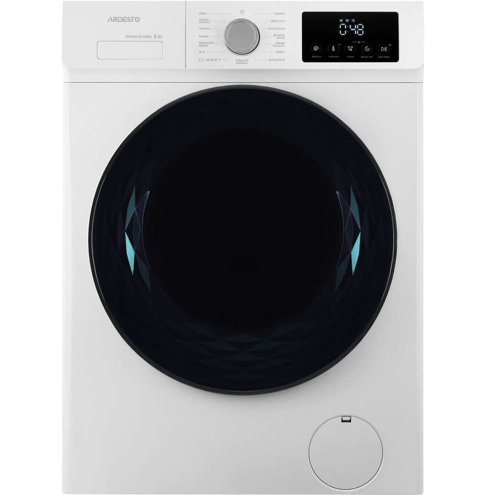 Пральна-сушильна машина ARDESTO WDMW-85IWBD White