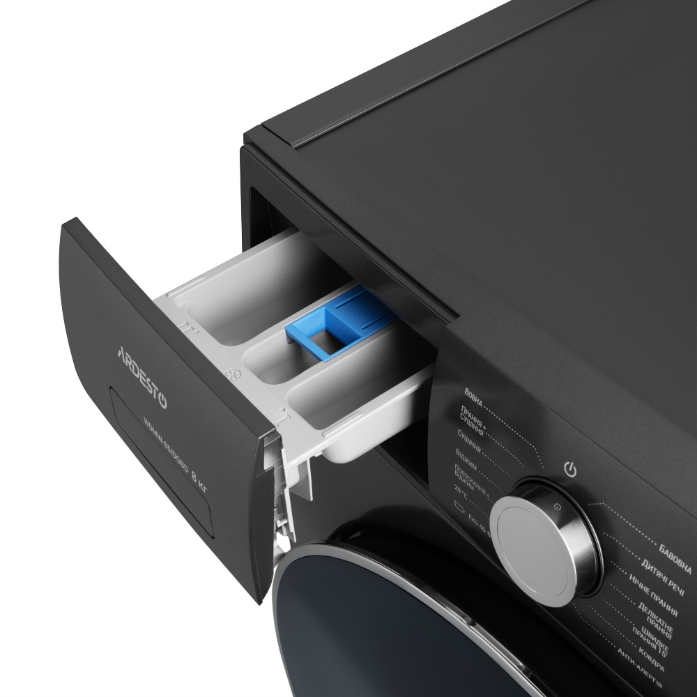 Пральна машина ARDESTO WDMW-85IDGBD Gray Максимальне завантаження 8