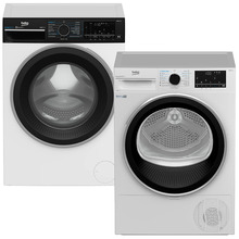 Комплект BEKO Пральна машина B5WFU69415WPBB + Сушильна машина B5T69233