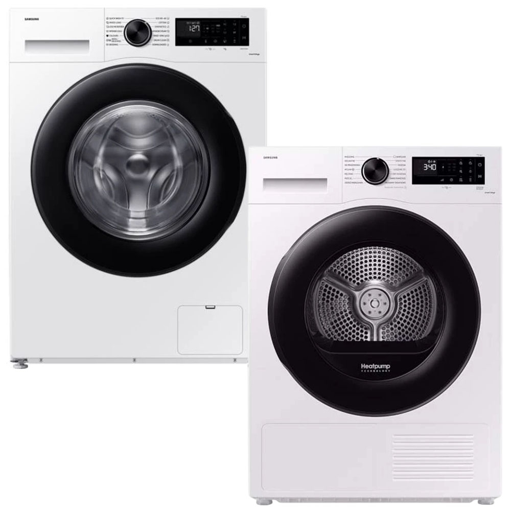 Комплект SAMSUNG Стиральная машина WW90CGC0EDAELE + Сушильная машина DV90CGC2A0AEUA