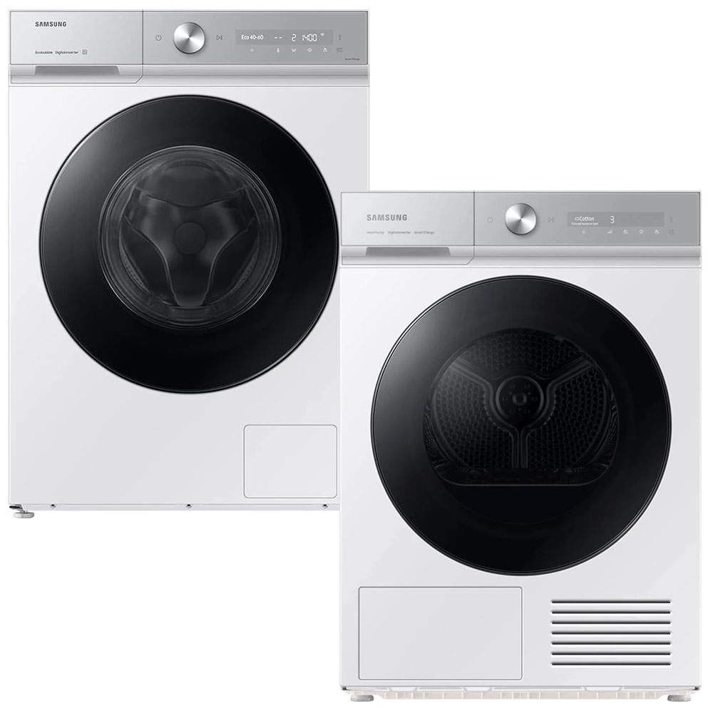 Комплект SAMSUNG Пральна машина WW11FB8B95GHUA + Сушильна машина DV90BB9440GHUA