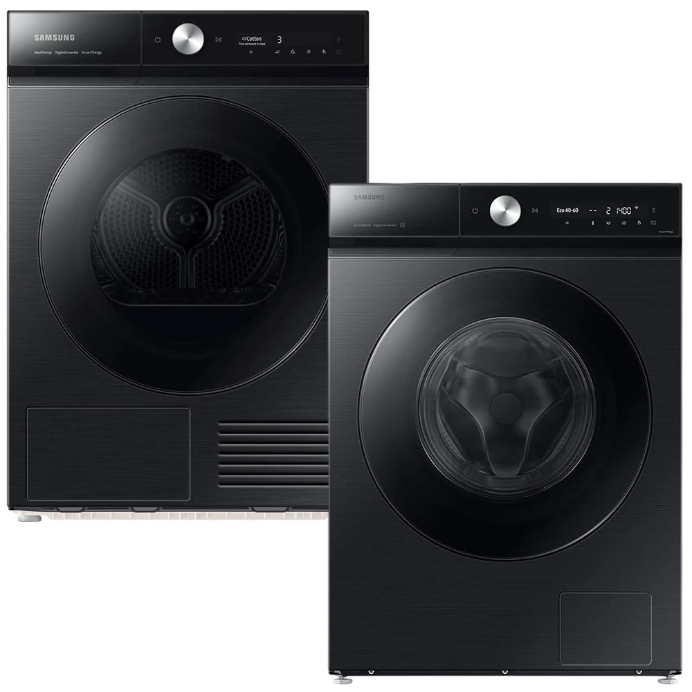 Комплект SAMSUNG Стиральная машина WW11FB8B95GBUA + Сушильная машина DV90BB9440GBUA