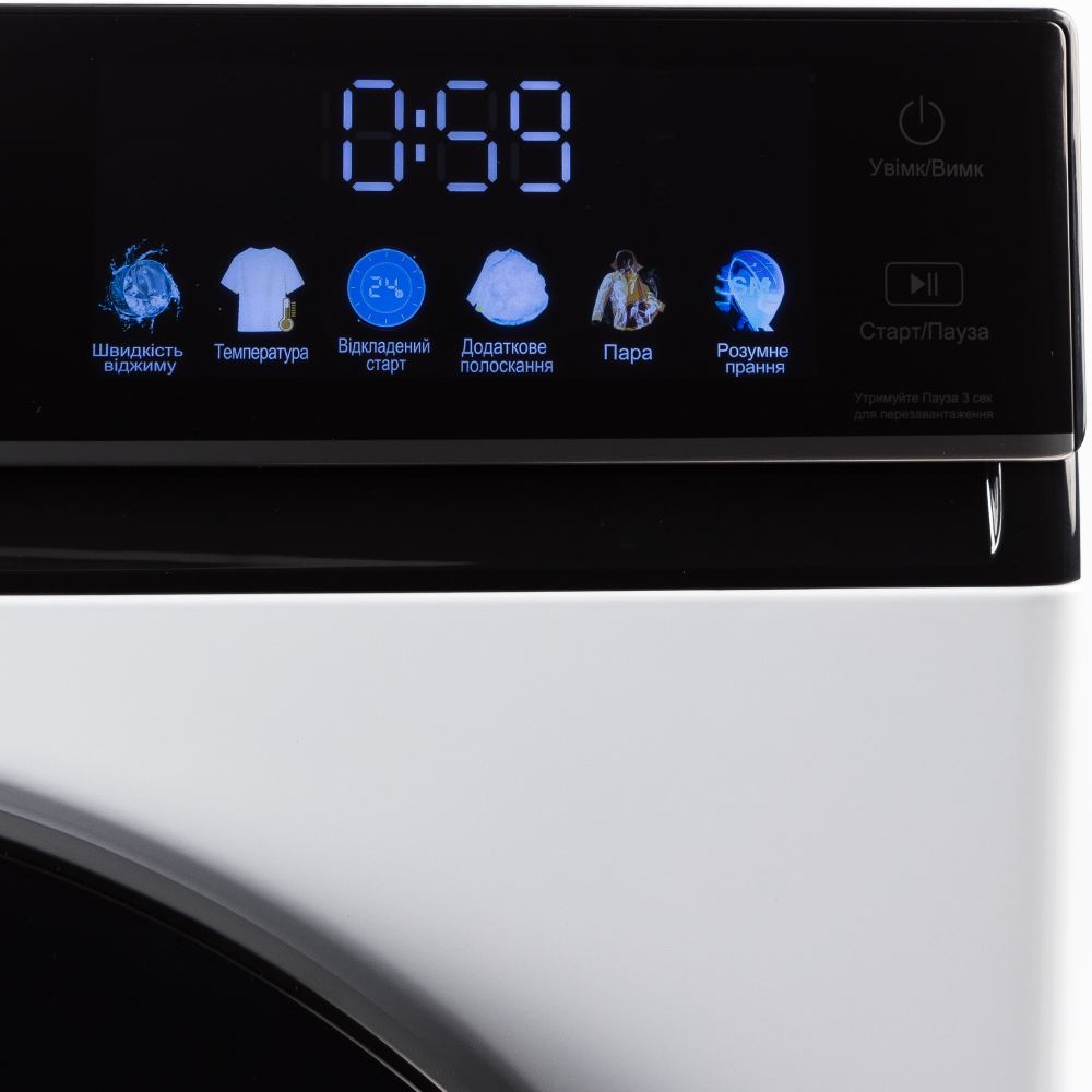 Стиральная машина LIBERTY SWM-1285 IB White/Black Тип загрузки фронтальная