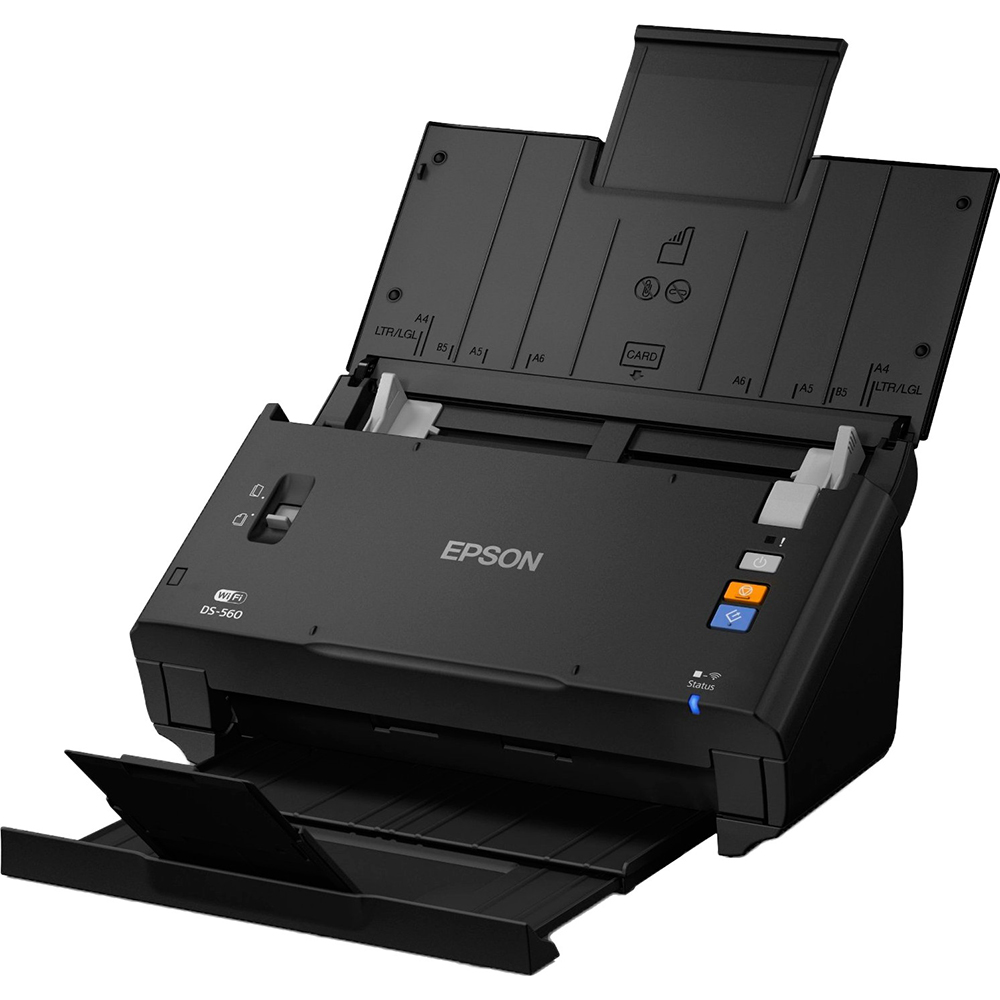 Сканер EPSON WorkForce DS-560 (B11B221401) Тип датчика CIS (КДЗ)