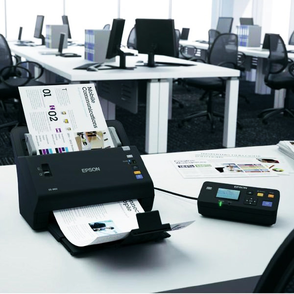 Внешний вид Сканер EPSON Workforce DS-860N (B11B222401BT)