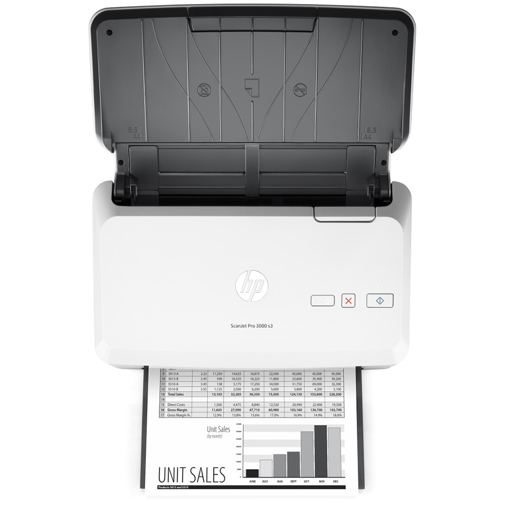 Сканер HP ScanJet Pro 3000 S3 (L2753A) Оптична роздільна здатність 600 x 600