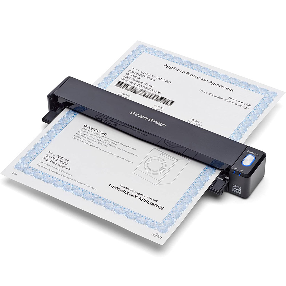 Сканер FUJITSU ScanSnap iX100 (PA03688-B001) Мобильность портативный