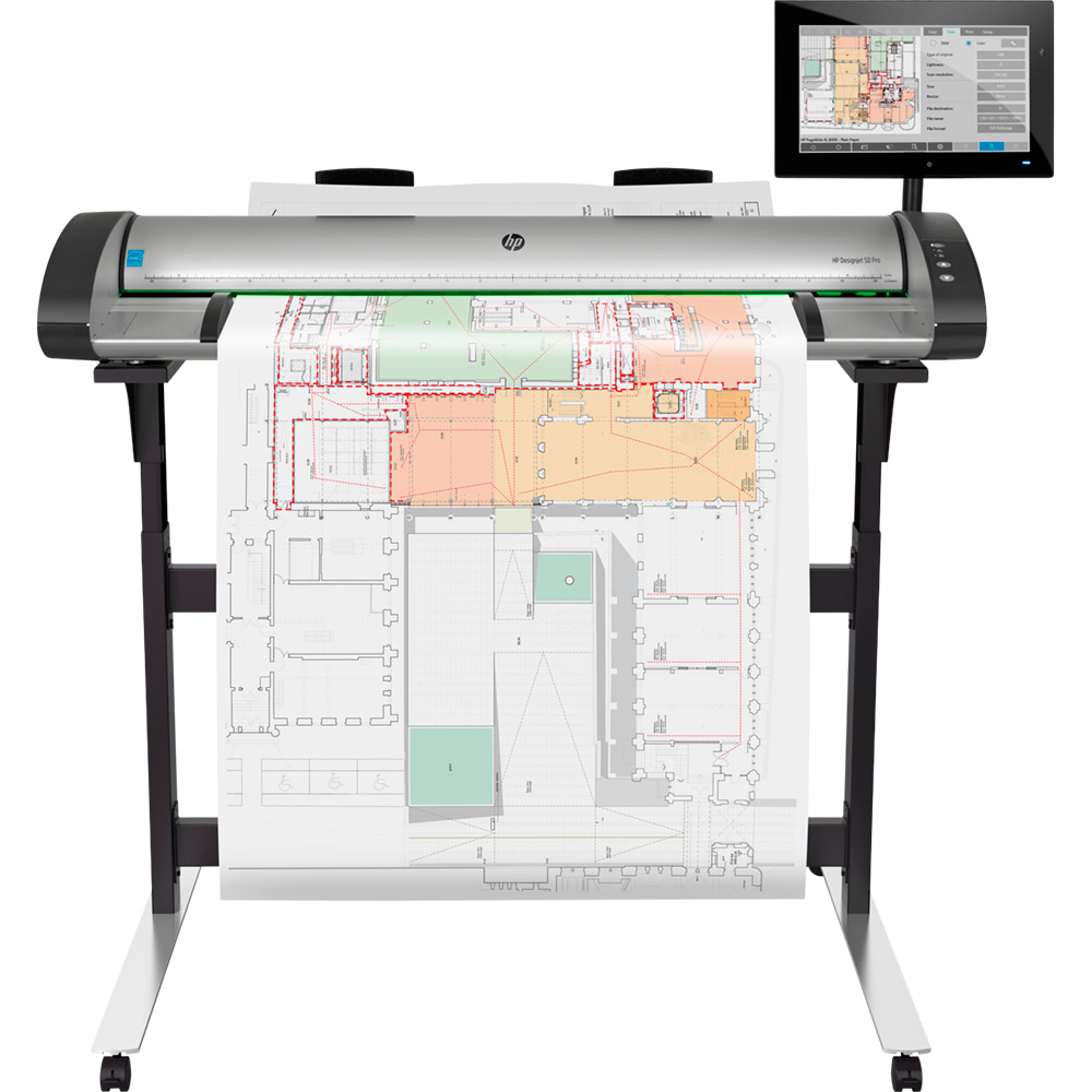 Сканер HP DesignJet SD PRO (G6H50B) Мобільність стаціонарний