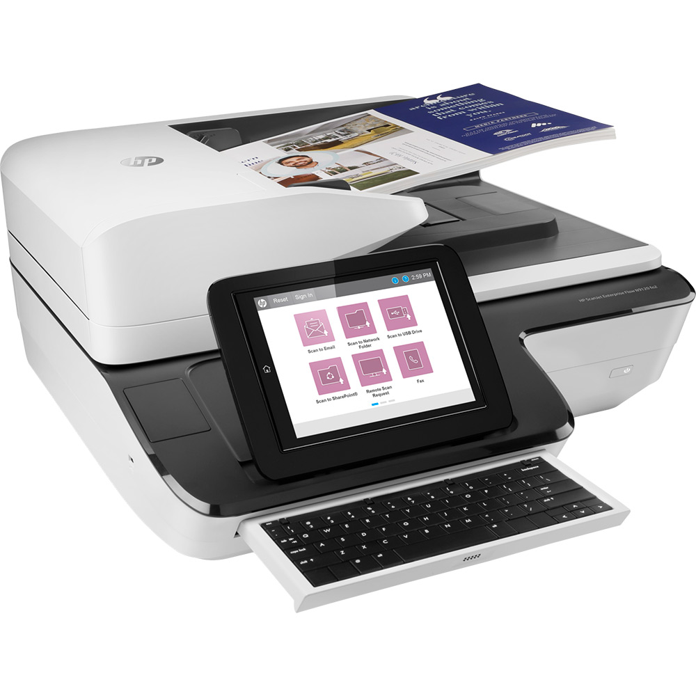 Сканер HP ScanJet Enterprise N9120 fn2 (L2763A) Тип сканеру планшетний