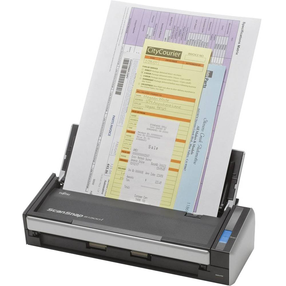 Сканер FUJITSU ScanSnap S1300i (PA03643-B001) Мобільність стаціонарний