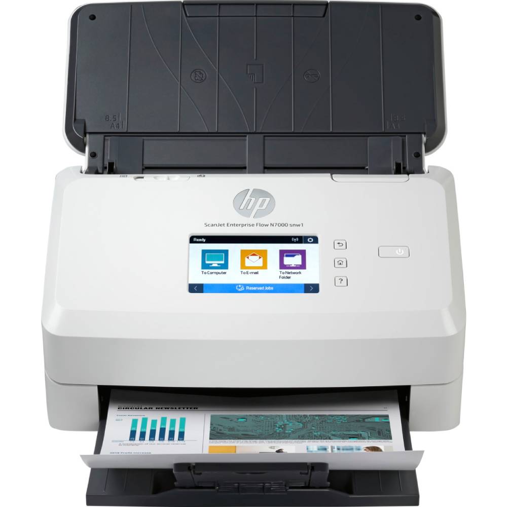 Сканер HP ScanJet Pro N7000 snw1 (6FW10A)