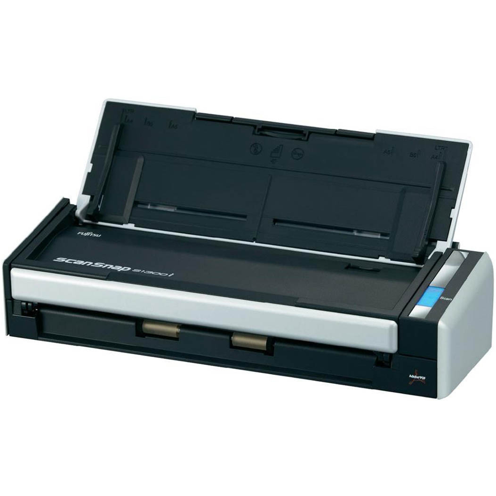 Сканер FUJITSU A4 ScanSnap S1300i Deluxe (PA03643-B011) Тип датчика CIS (КДЗ)