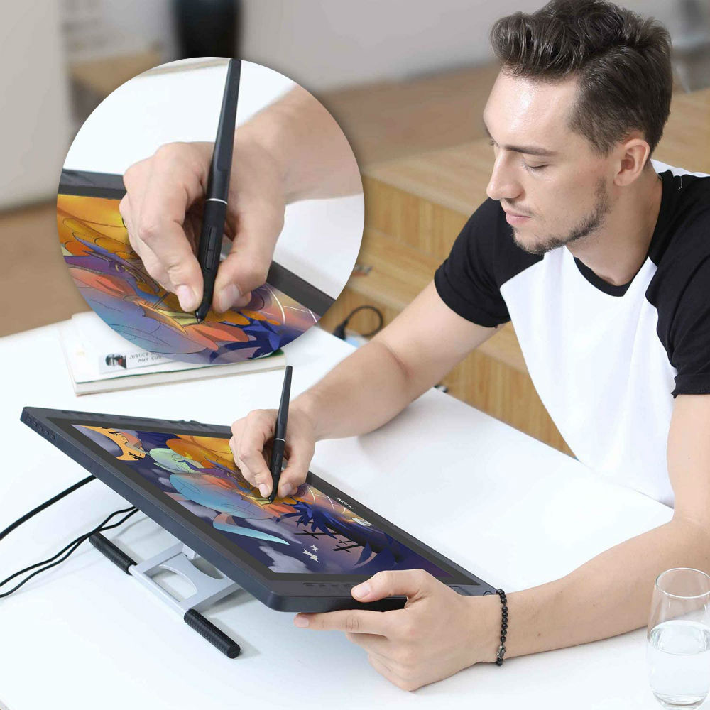 Изображение Стилус HUION PW500 для графического планшета