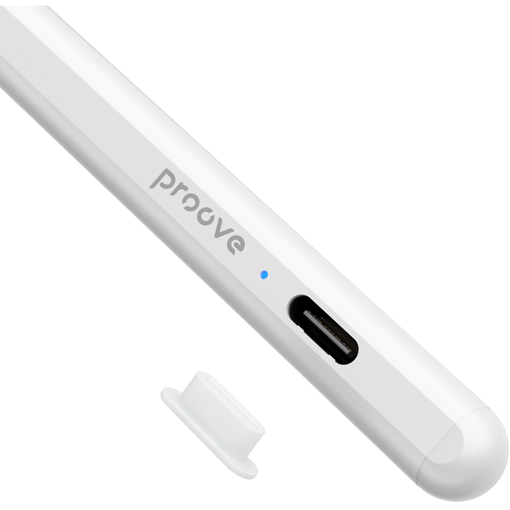 Фото 2 Стілус PROOVE Magic Wand ASP-02 Universal Version White (48862)