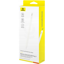 Стілус BASEUS Smooth Writing 2 Active Stylus Pen Moon White (P80015802213-03)