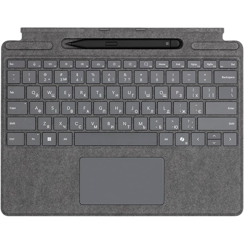 Клавіатура MICROSOFT Surface Pro 8/11 Pro X зі стілусом UKR/ENG Platinum (8X8-00164) Клавіатура MICROSOFT Surface Pro 8/11 Pro X зі стілусом UKR/ENG Platinum (8X8-00164)