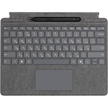 Клавіатура MICROSOFT Surface Pro 8/11 Pro X зі стілусом UKR/ENG Platinum (8X8-00164)