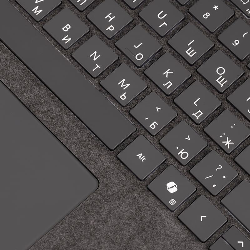 Клавіатура MICROSOFT Surface Pro 8/11 Pro X зі стілусом UKR/ENG Platinum (8X8-00164) Додатково Магнітне кріплення; Акселерометр; Клавіша Copilot; Трекпад
