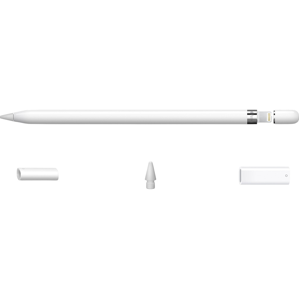 Стілус APPLE Pencil 1st Generation (MYQW3ZM/A) Додатково підключення: Bluetooth, роз'єм Lightning; розмір 8.9x175.7 мм
