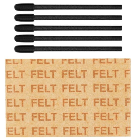 Набор наконечников для стилуса WACOM Pro Pen 3 10 шт Black (ACK24819Z)