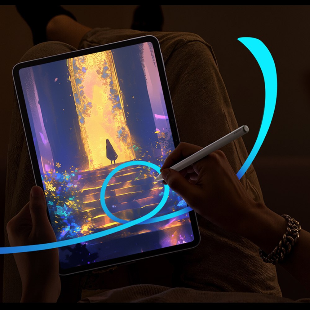 Стилус XIAOMI Focus Pen Pro для Pad 8/8 Pro White (BHR08RCGL) Дополнительно Встроенный аккумулятор на 100 мАч; Вес 17.5 г; Mi Canvas