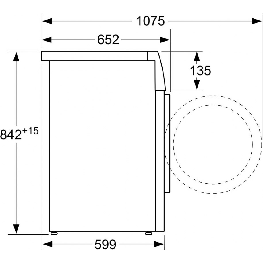 Сушильная машина BOSCH WTH83001UA Тип слива воды водосборник