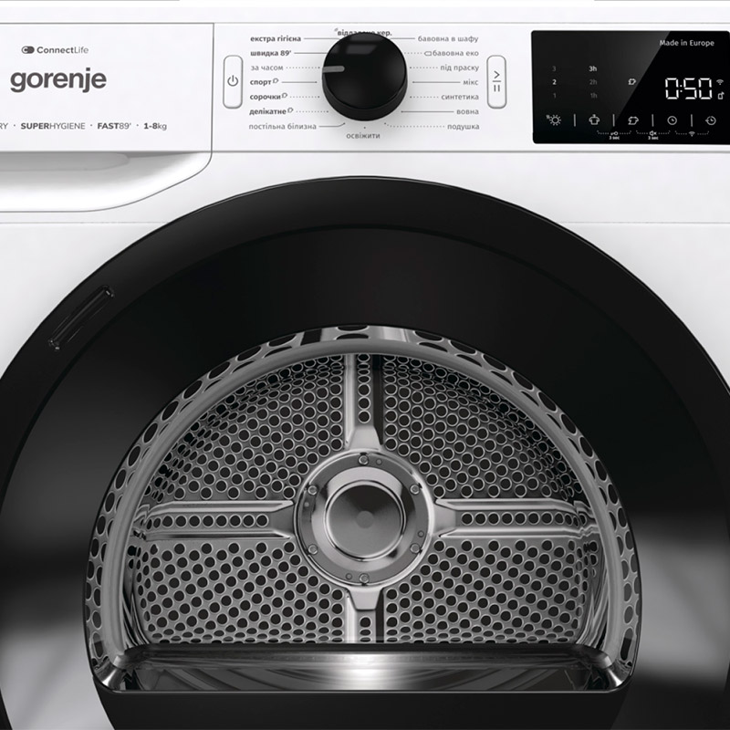 У Фокстрот Сушильна машина GORENJE DPNE83GNLWIFI/UA (SP22/45D3)