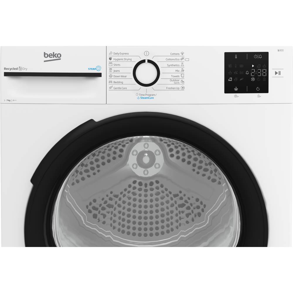 Сушильна машина BEKO BM3T37239WB Глибина 54.5