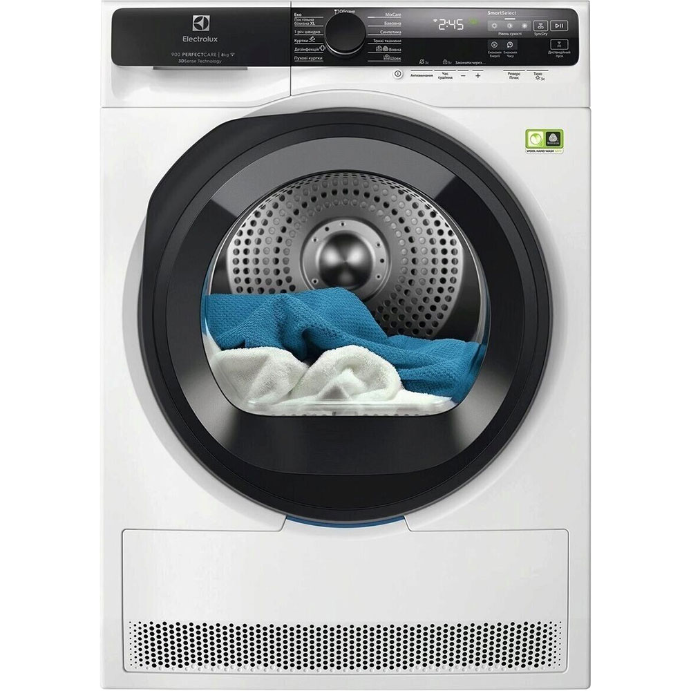 Сушильна машина ELECTROLUX PerfectCare 900 EW9D585KCU Тип сушарка