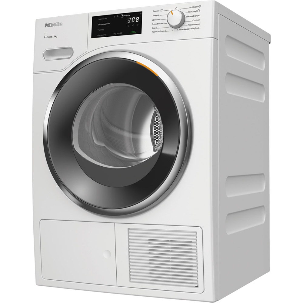 Сушильна машина MIELE TWH 780 WP Тип сушки віджимна (центрифуга)