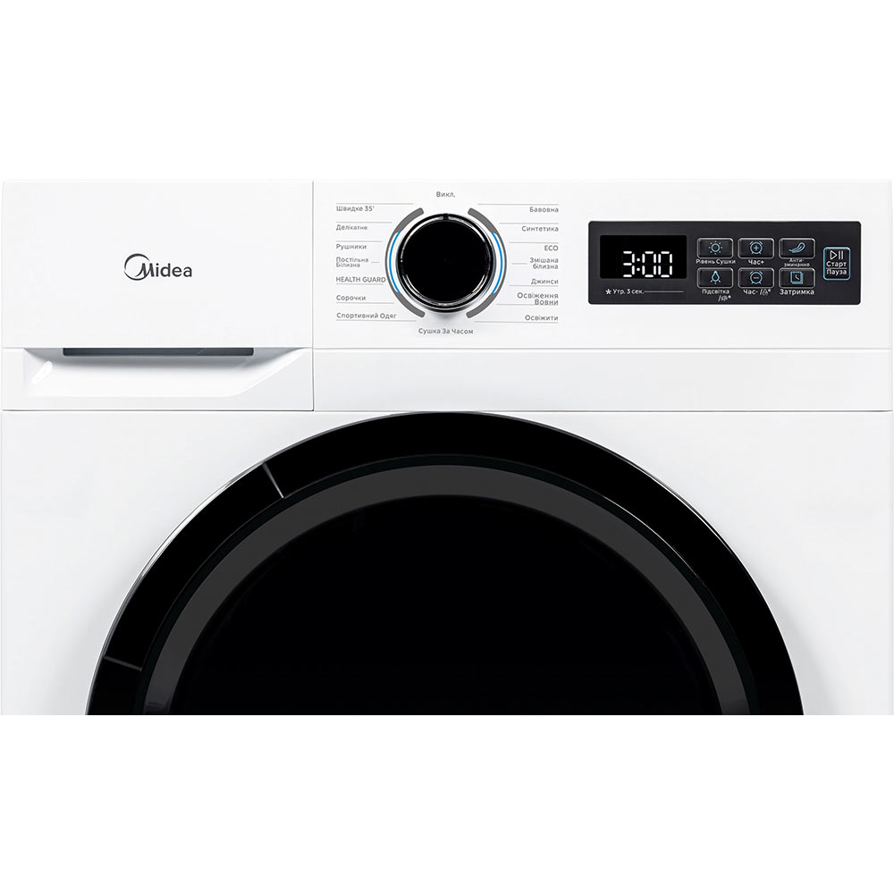 Сушильна машина MIDEA MD110H80/W-UA White Тип сушарка