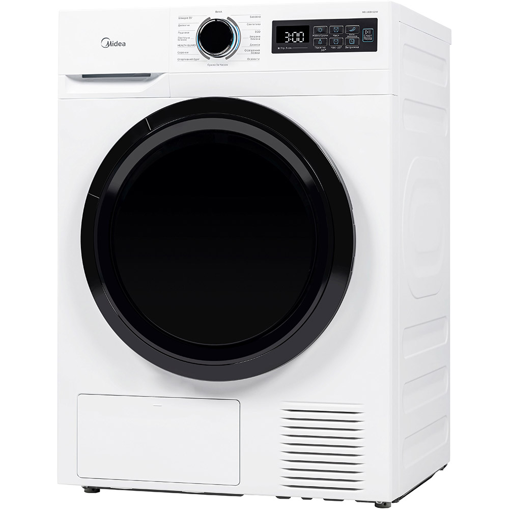 Сушильная машина MIDEA MD110H80/W-UA White Тип слива воды канализация