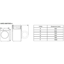 Сушильная машина HEINNER HHPD-HMY70FD++