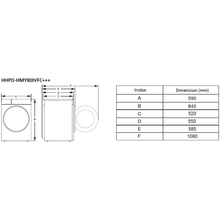 Сушильная машина HEINNER HHPD-HMY80IVFC+++