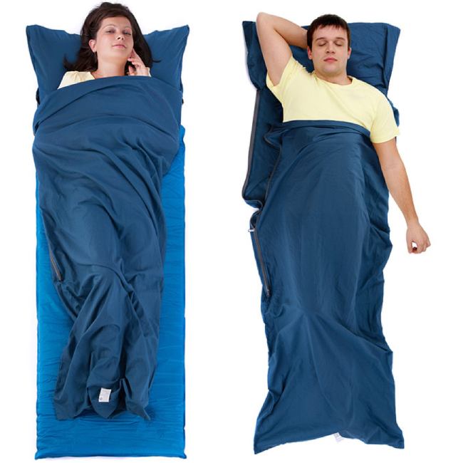 Вкладиш у спальний мішок NATUREHIKE NH15S012-D Blue (6927595796788) Температура комфорту 15