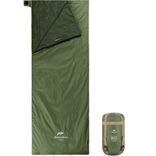 Спальний мішок Naturehike LW180 Mini NH21MSD04 XL Dark Green (6975641884361)