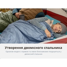 Спальний мішок Naturehike LW180 Mini NH21MSD04 XL Dark Green (6975641884361)