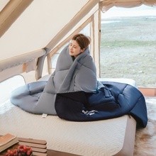 Спальник з капюшоном Naturehike Sunny Day PL02 U250 CNK2550WS028 Blue (6977465868381)