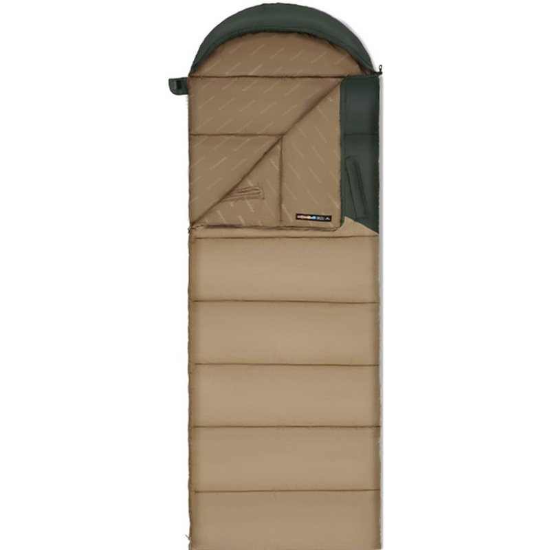 Спальник с капюшоном Naturehike Sunny Day PL02 U450 CNK2550WS028 Brown-Green (6977465868435)