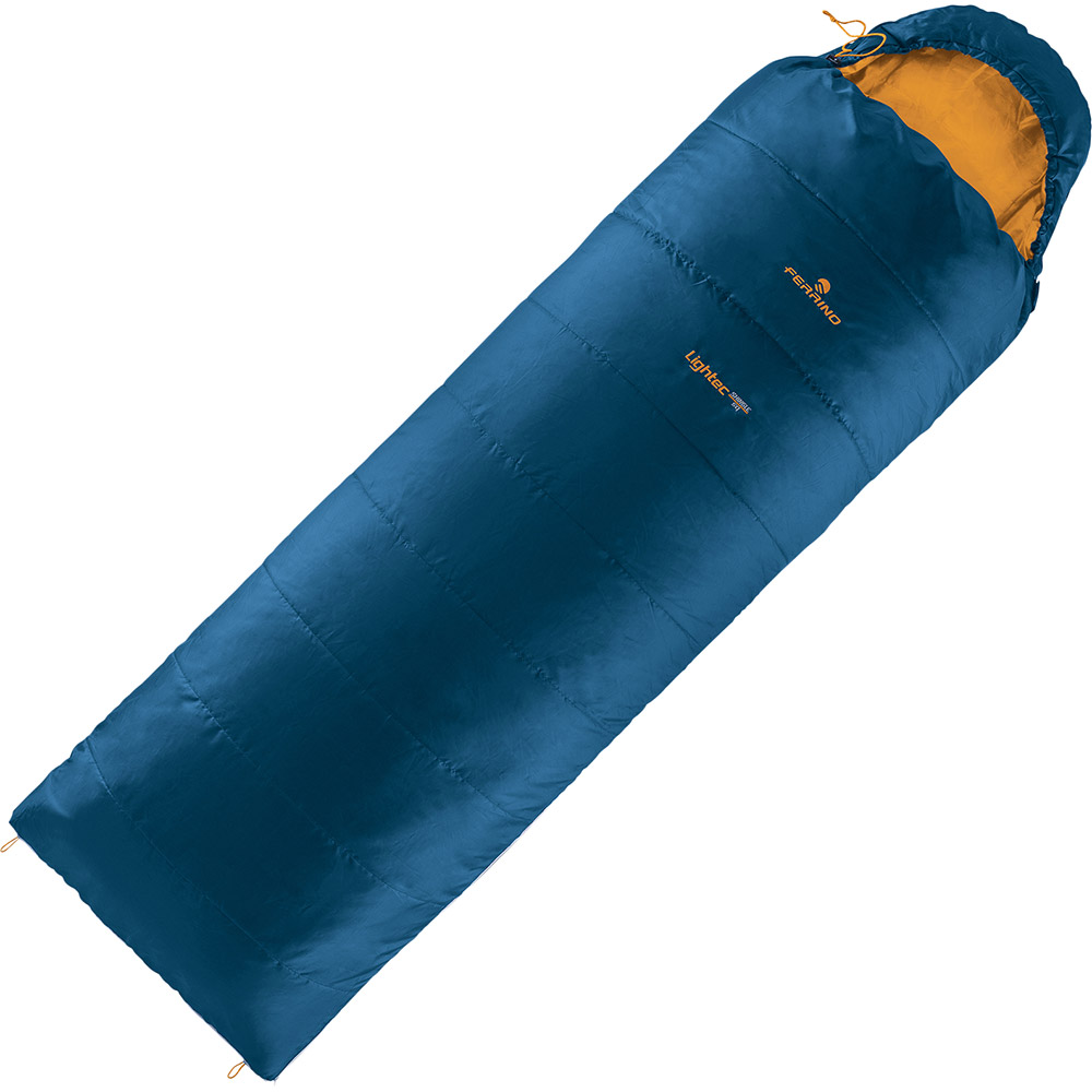 Спальники FERRINO Lightec Shingle SQ/-2°C Blue/Yellow Right (86266IBBD)