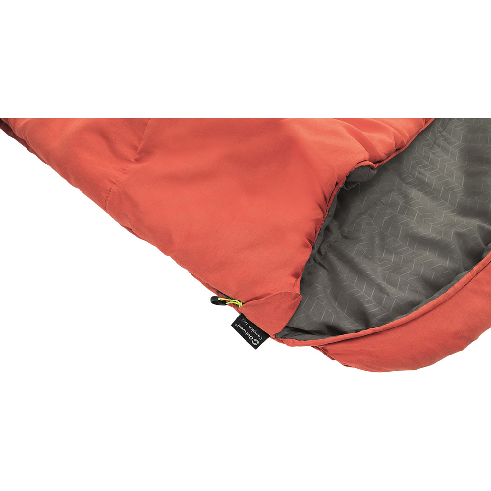 Спальник OUTWELL Campion Lux/-1°C Red Left (230356) Температурні режими (мін/комфорт/макс) -16/-1/+5