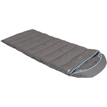 Спальник High Peak Dundee 4/ + 4°C Grey / Light Grey Left (21238)