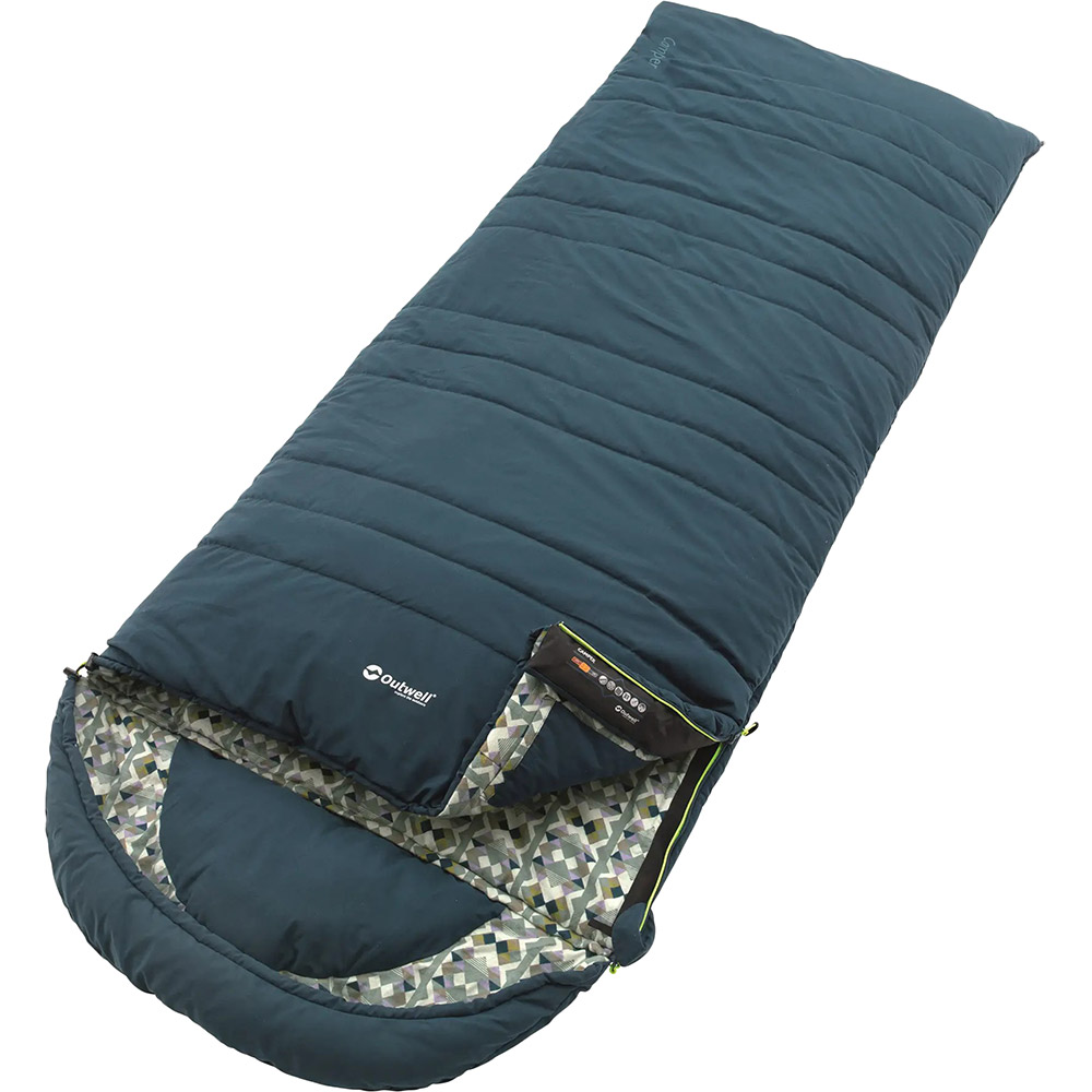 

Спальник OUTWELL Camper/0°C Blue Right (230351), Спальний мішок Camper/0°C Blue Right (230351)
