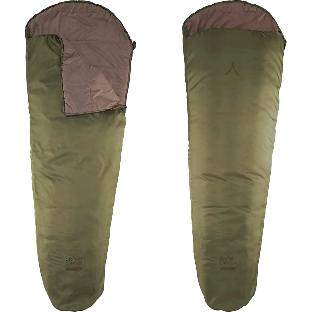Спальный мешок GRAND CANYON Whistler 190 13°C Capulet Olive Left (340018) Тип кокон
