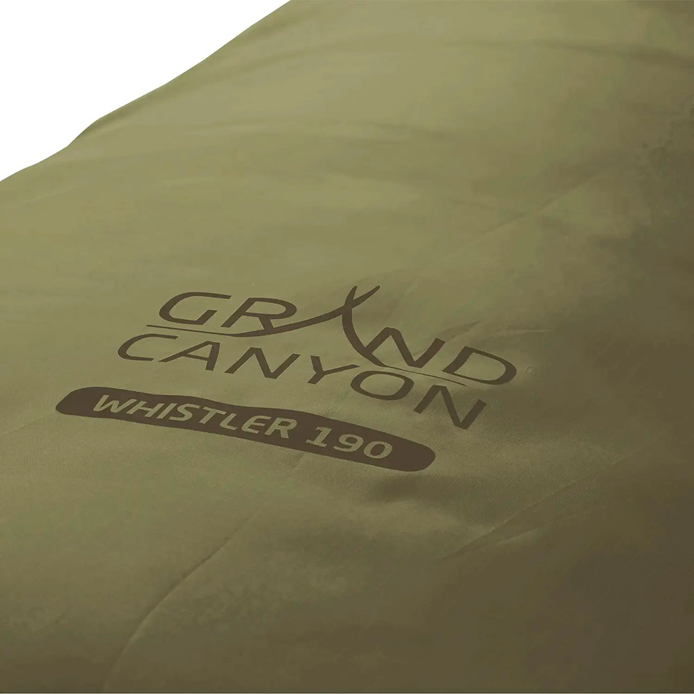 Спальный мешок GRAND CANYON Whistler 190 13°C Capulet Olive Left (340018) Сфера применения кемпинг
