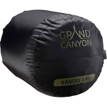 Спальный мешок GRAND CANYON Kansas 190 0°C Capulet Olive Left (340019)