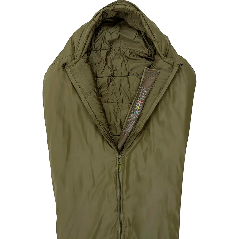 Спальник HIGHLANDER Challenger 400/-8°C Olive (SB178-OG) Тип кокон