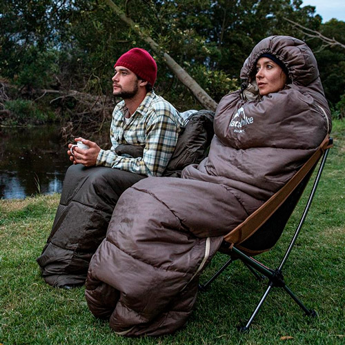 Спальник NATUREHIKE U250 NH20MSD07 Brown (6927595767207-L) Тип кокон