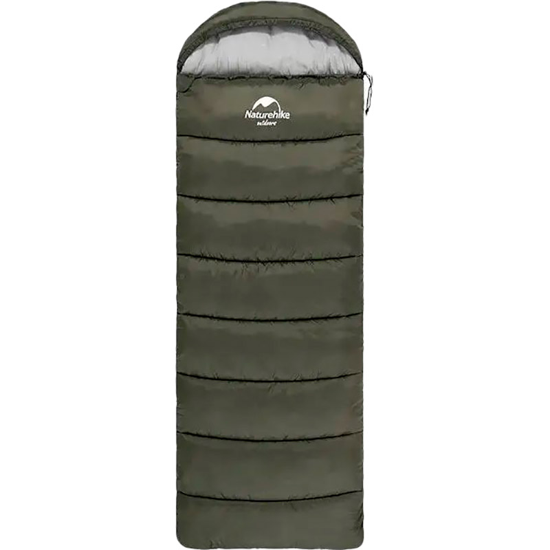 Спальник NATUREHIKE U250 NH20MSD07 Dark green (6927595767214-L)