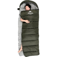 Спальник NATUREHIKE U350S NH20MSD07 Dark green (6927595764329-L)
